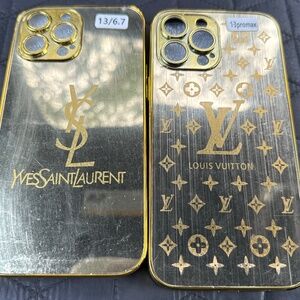 iPhone 13 Pro Max YSL and LV phone case